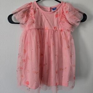 Old Navy Pink Floral Kids Dress